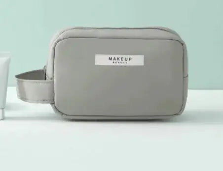 Multi-Compartment Makeup Bag – Organised Cosmetics Bag for Brushes, Palettes & Skincare