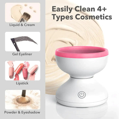Silicone Makeup Brush Cleaner Pad – Deep-Clean Textured Mat for Residue-Free Brushes
