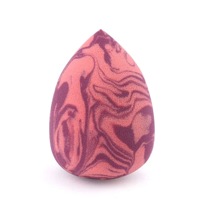 Marbling Water-Drop Makeup Sponge – Flawless Blending for Foundation, Concealer & Powder