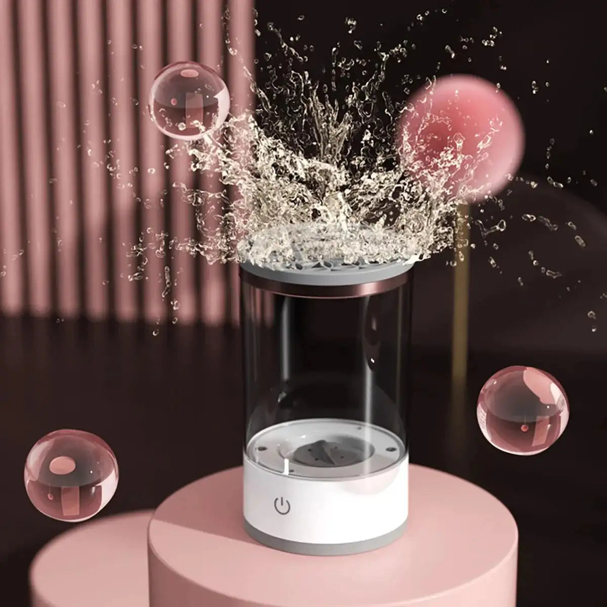 Automatic Spin Makeup Brush Cleaner & Dryer – Deep Cleans & Dries Brushes in Seconds