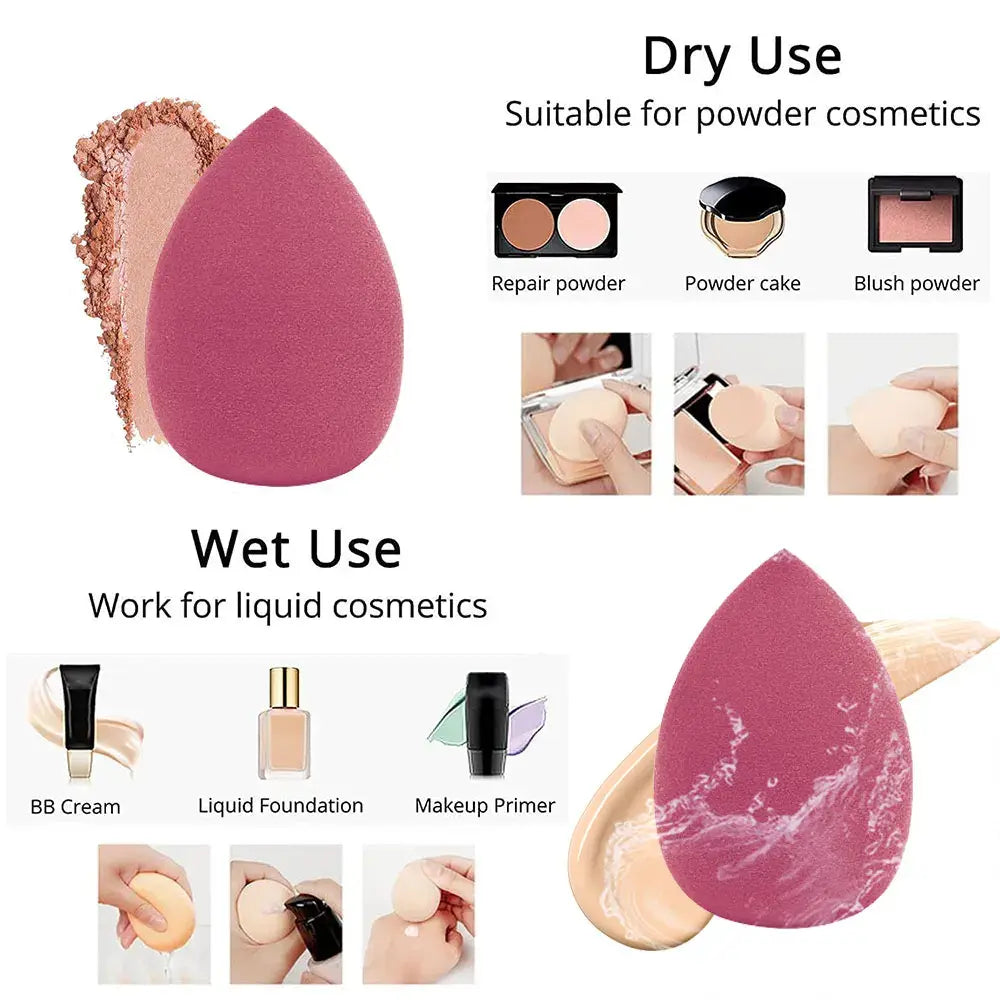 Makeup Blender Sponge – Seamless Foundation & Concealer Blending for an Airbrushed Finish