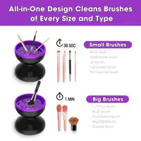 Silicone Makeup Brush Cleaner Pad – Deep-Clean Textured Mat for Residue-Free Brushes