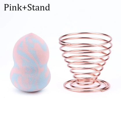 Marbling Water-Drop Makeup Sponge – Flawless Blending for Foundation, Concealer & Powder