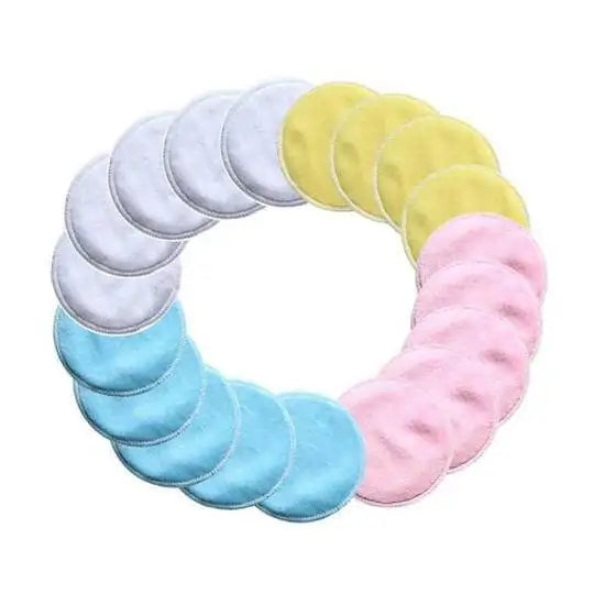 Reusable Bamboo Makeup Pads – Eco-Friendly Cleansing & Makeup Removal Pads