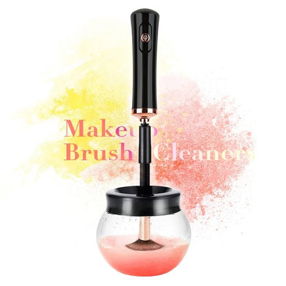 Electric Nylon Makeup Brush Cleaner Tool – Quick & Gentle Brush Washing for All Brush Types
