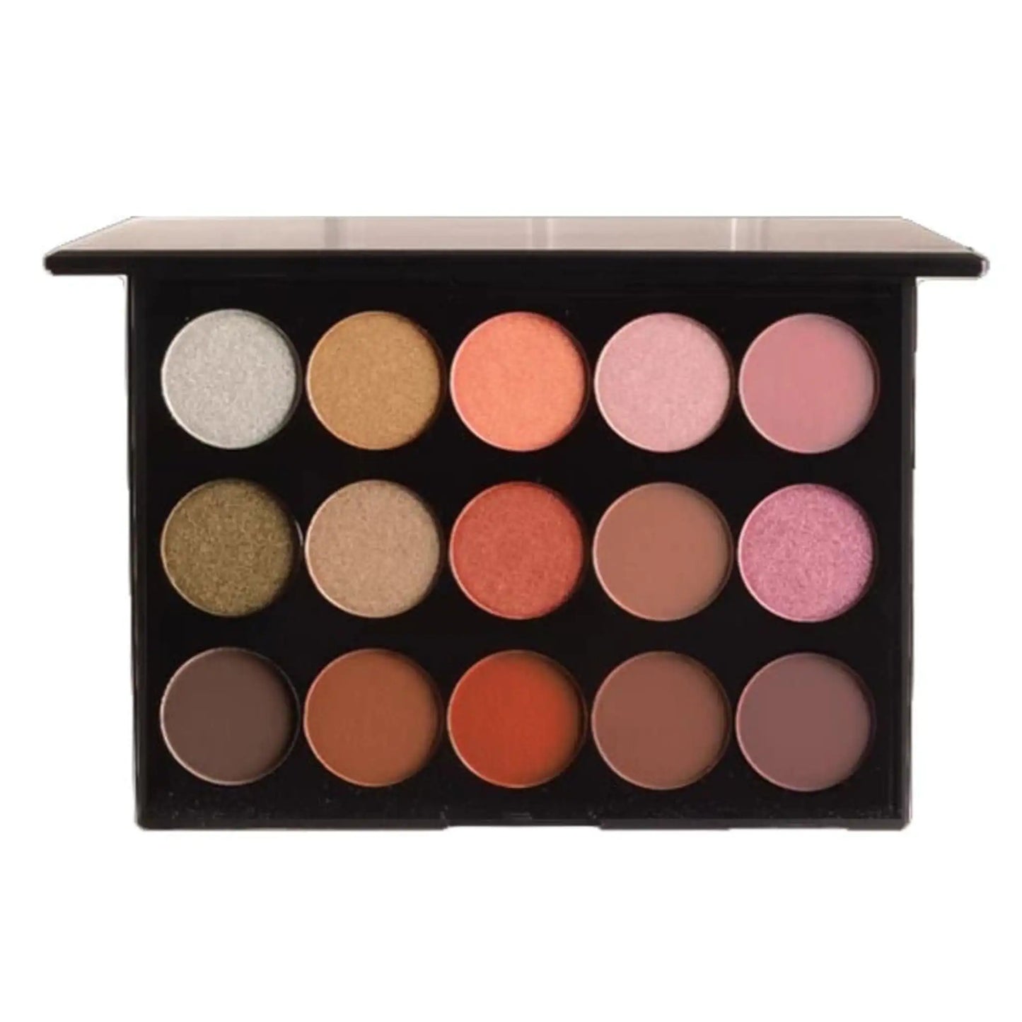 15 Shade Eyeshadow Palette – Matte, Shimmer & Frost Finishes | Twilight, Sunset & Dusk