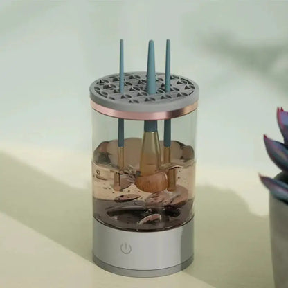 Automatic Spin Makeup Brush Cleaner & Dryer – Deep Cleans & Dries Brushes in Seconds