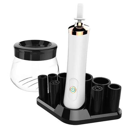 Electric Nylon Makeup Brush Cleaner Tool – Quick & Gentle Brush Washing for All Brush Types