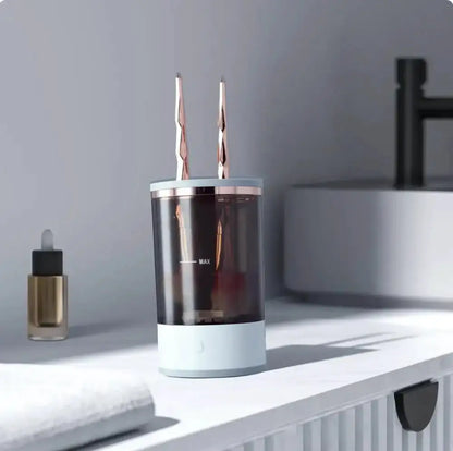 Automatic Spin Makeup Brush Cleaner & Dryer – Deep Cleans & Dries Brushes in Seconds