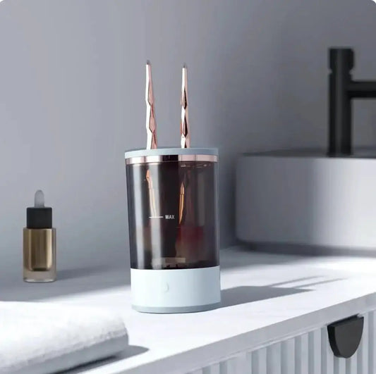 Automatic Spin Makeup Brush Cleaner & Dryer – Deep Cleans & Dries Brushes in Seconds