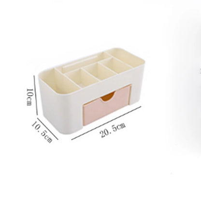 Plastic Drawer Makeup Organizer – Compact Dressing Table Storage for Cosmetics & Jewellery