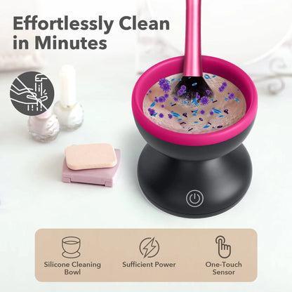 Silicone Makeup Brush Cleaner Pad – Deep-Clean Textured Mat for Residue-Free Brushes