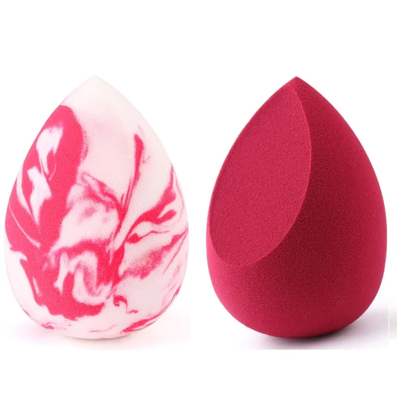 Marbling Water-Drop Makeup Sponge – Flawless Blending for Foundation, Concealer & Powder
