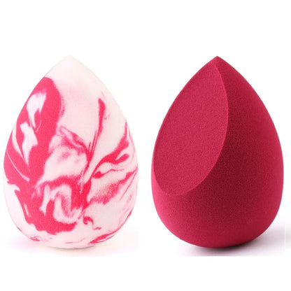 Marbling Water-Drop Makeup Sponge – Flawless Blending for Foundation, Concealer & Powder