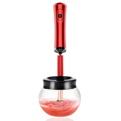 Electric Nylon Makeup Brush Cleaner Tool – Quick & Gentle Brush Washing for All Brush Types