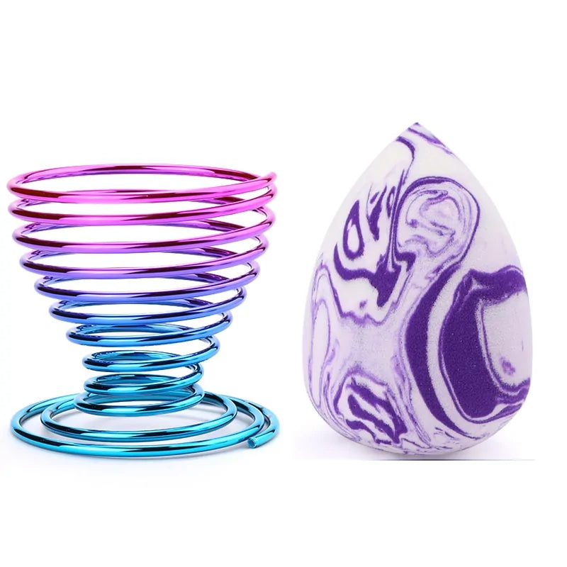 Marbling Water-Drop Makeup Sponge – Flawless Blending for Foundation, Concealer & Powder
