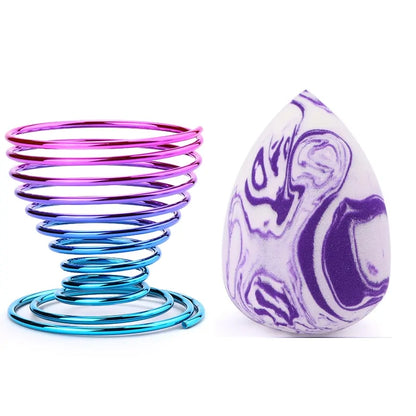 Marbling Water-Drop Makeup Sponge – Flawless Blending for Foundation, Concealer & Powder