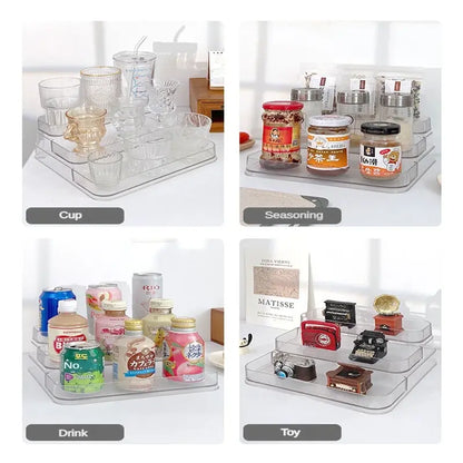 Bathroom Shelf Makeup Organizer – Stylish Storage for Skincare, Cosmetics & Beauty Essentials