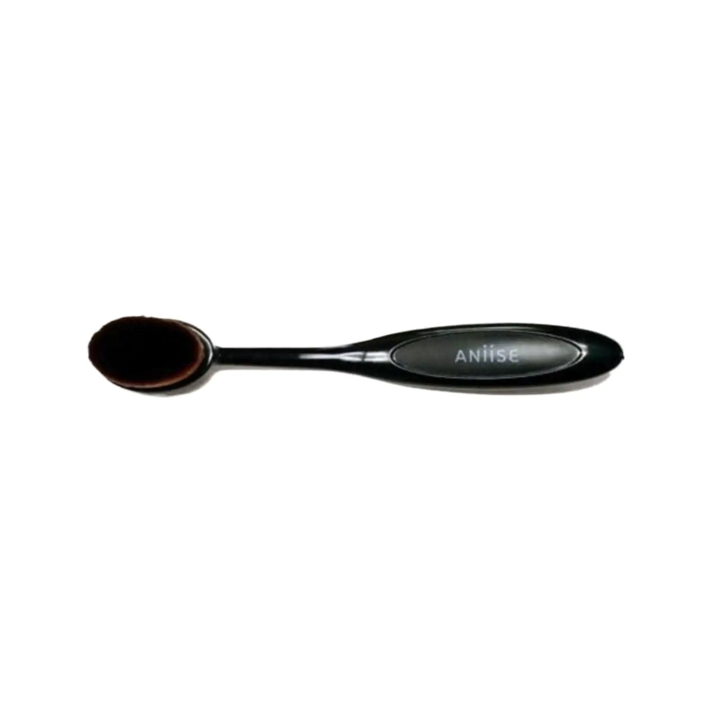 Synthetic All-in-1 Oval Makeup Brush – Streak-Free Blending for Foundation, Powder & Primer