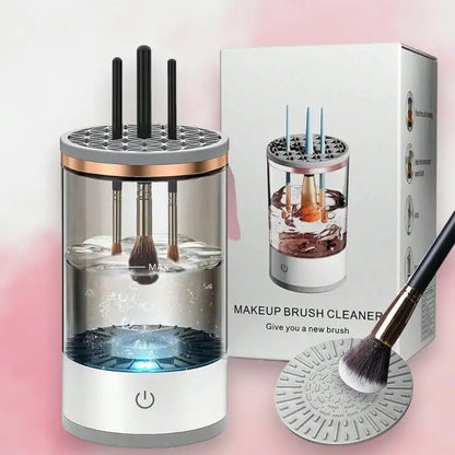 Automatic Spin Makeup Brush Cleaner & Dryer – Deep Cleans & Dries Brushes in Seconds